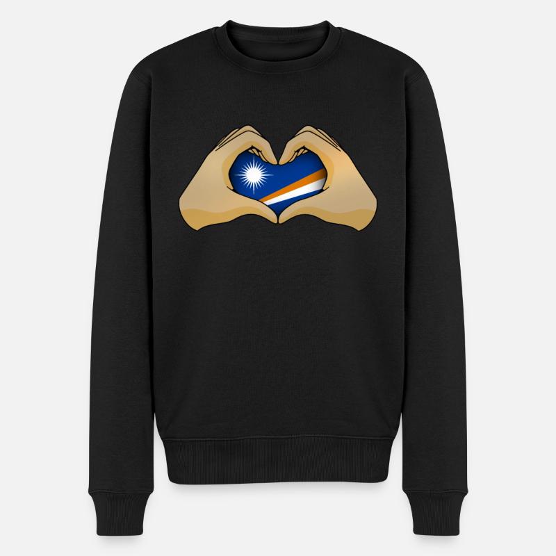 Marshall (Îles) - Pull Premium bio Homme - noir