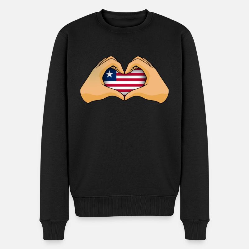 Libéria - Pull Premium bio Homme - noir