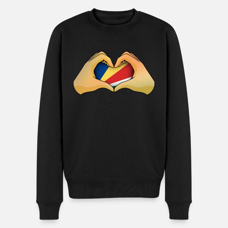 Seychelles - Pull Premium bio Homme - noir