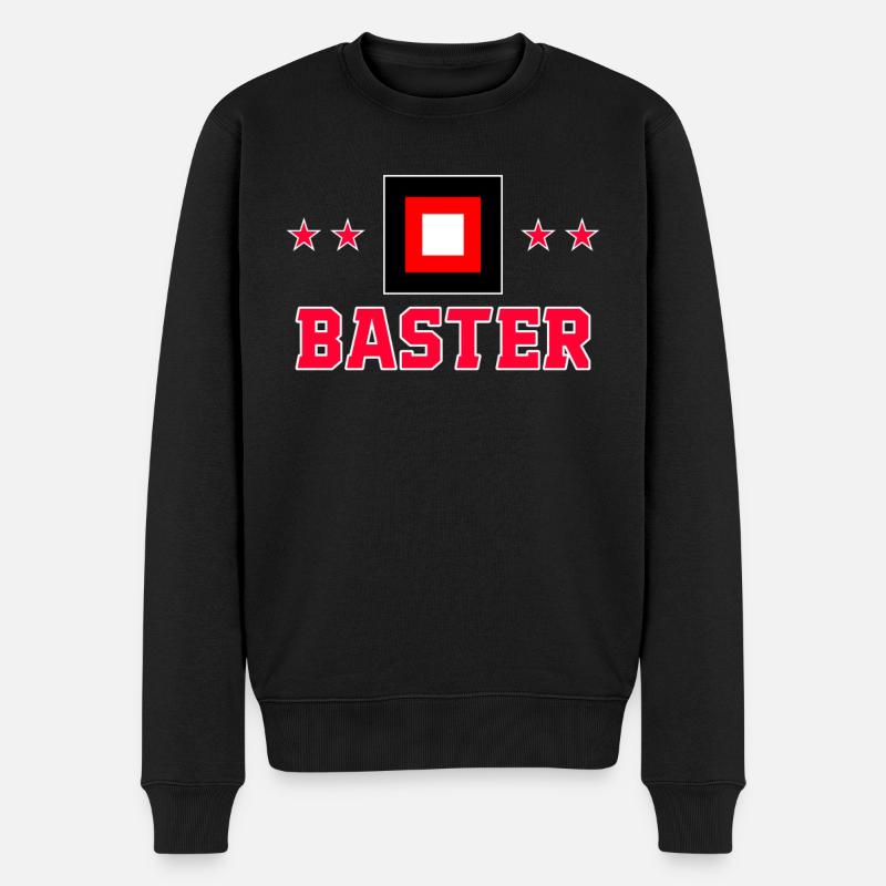 Baster - Männer Premium Bio Pullover - Schwarz