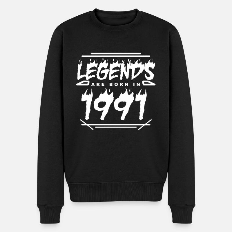 Légende 1991 - Pull Premium bio Homme - noir