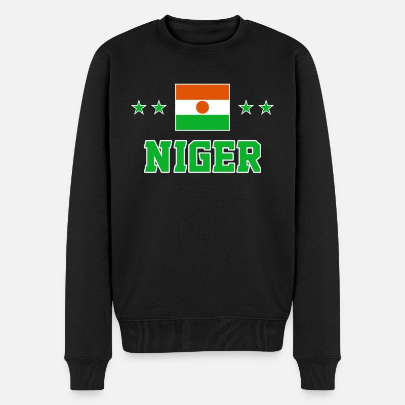 Nouvelle-Zélande - Pull Premium bio Homme - noir