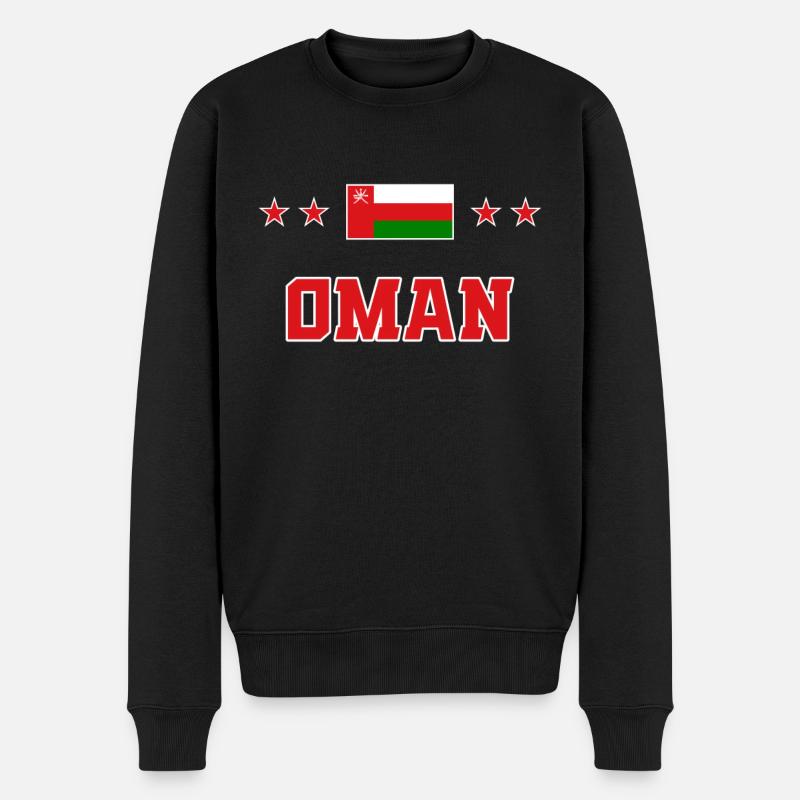 Oman - Pull Premium bio Homme - noir