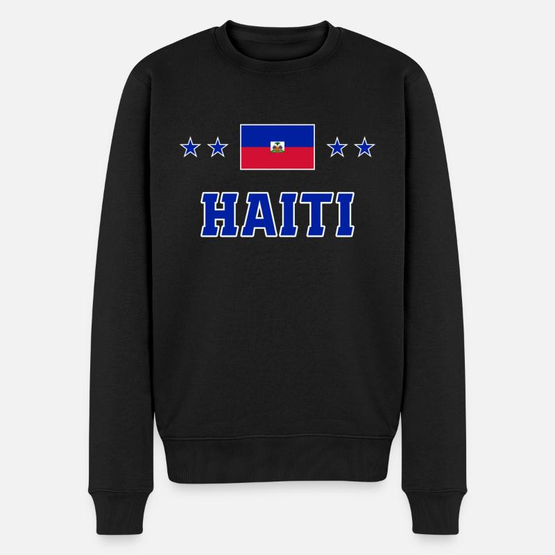 Haïti - Pull Premium bio Homme - noir