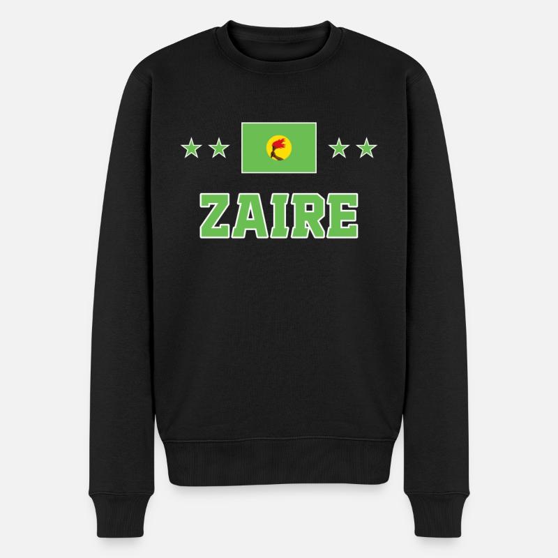 Zaïre - Pull Premium bio Homme - noir