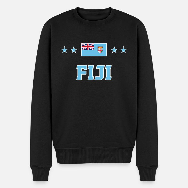Fiji - Pull Premium bio Homme - noir