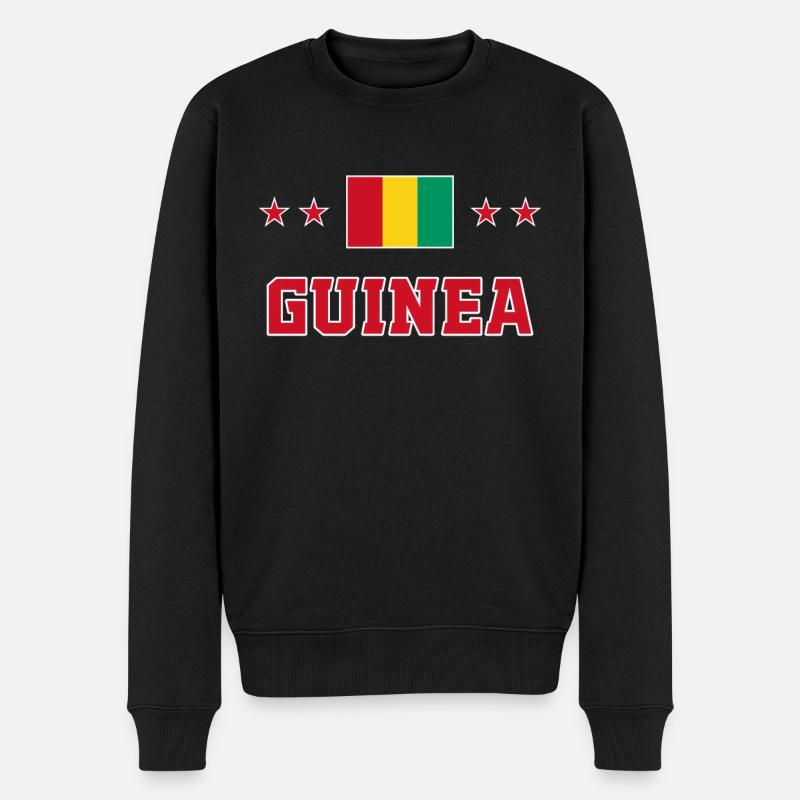 Guinée - Pull Premium bio Homme - noir