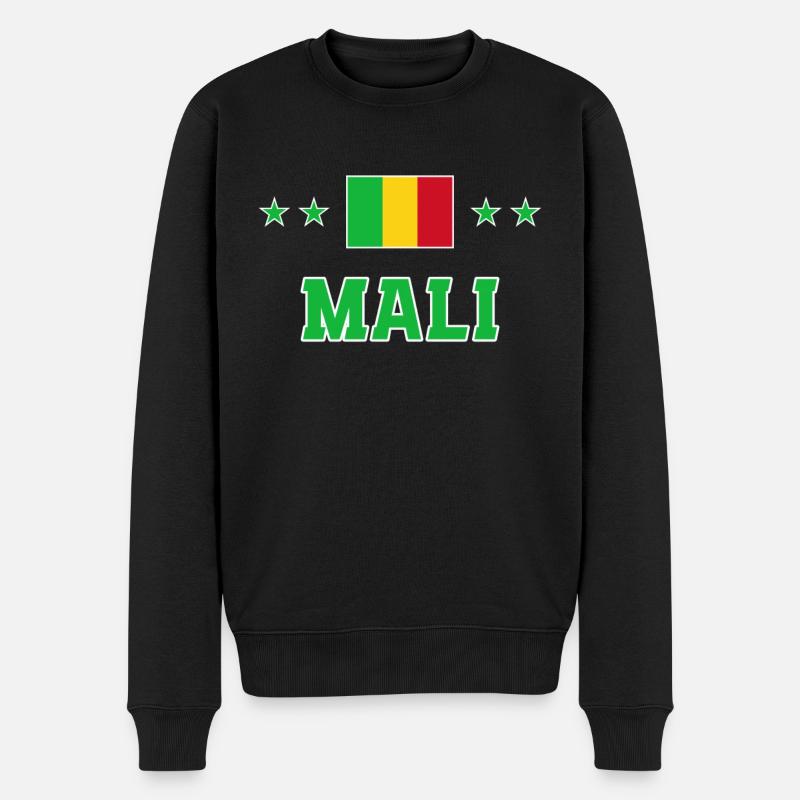 Mali - Pull Premium bio Homme - noir