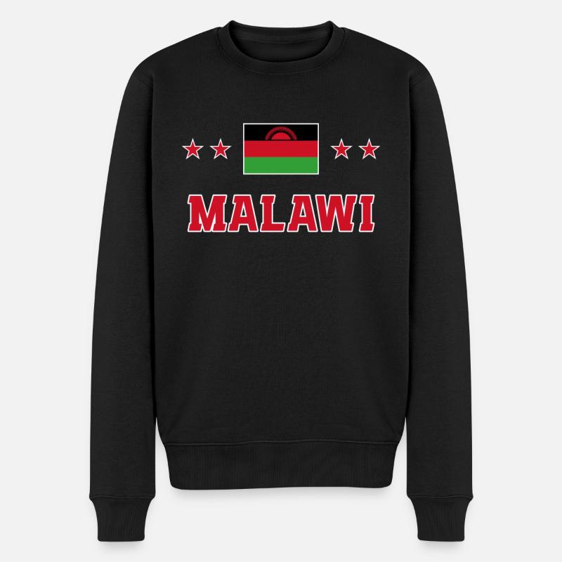 Malawi - Pull Premium bio Homme - noir