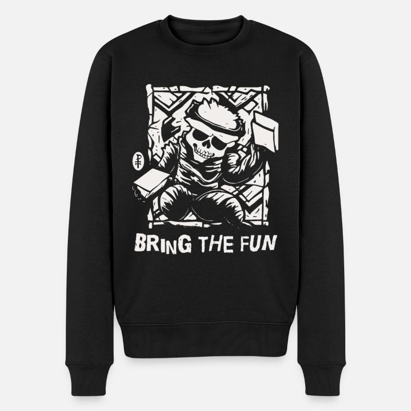 Apportez le plaisir - Pull Premium bio Homme - noir