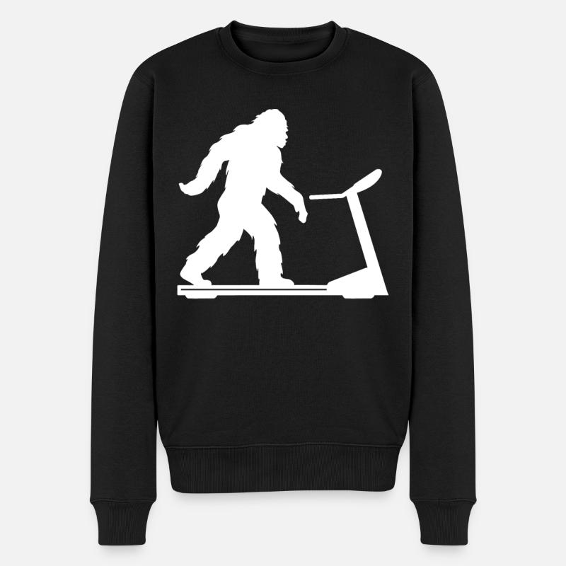 Dynamique de mouvement Bigfoot légendaire - Pull Premium bio Homme - noir