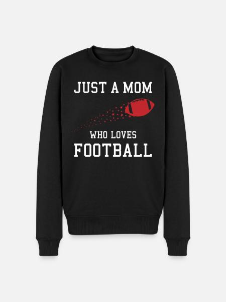 Football Mama Highlight - Men's Premium Organic Jumper - black