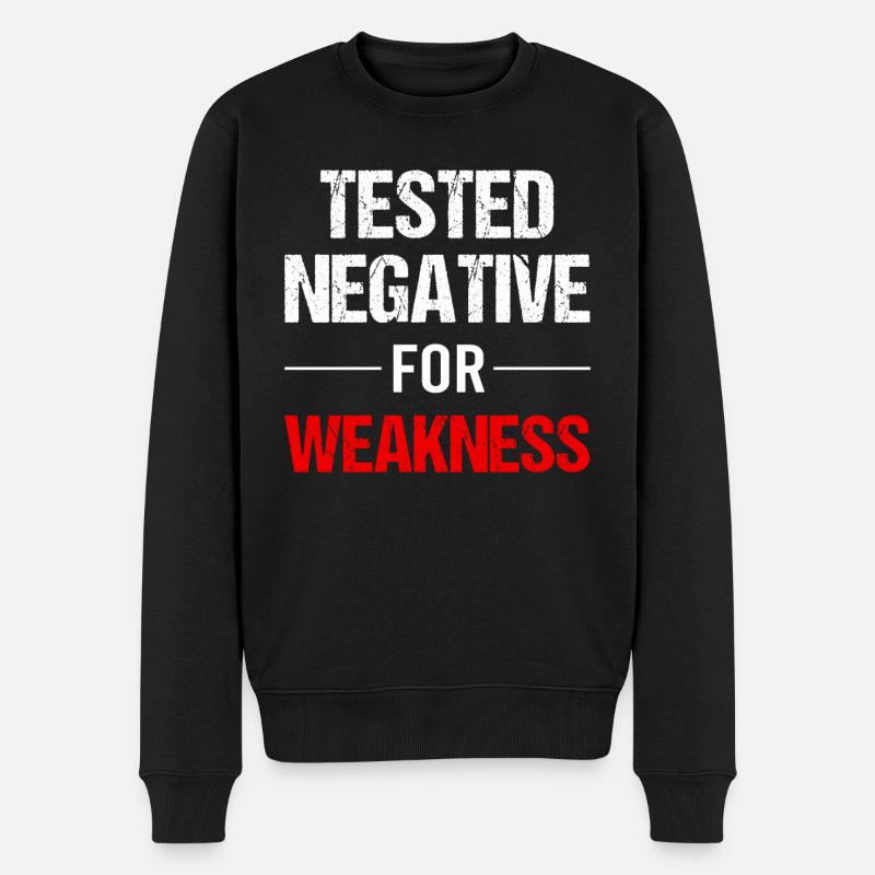 Résistance : Faiblesse indétectable - Pull Premium bio Homme - noir