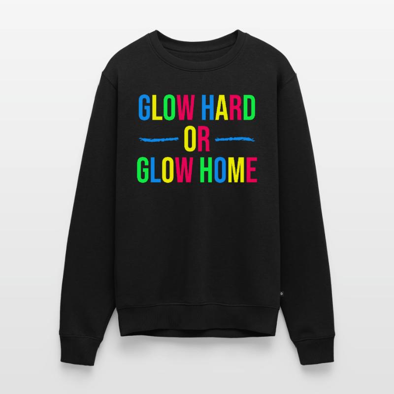 Strahle stark oder strahle daheim Männer Premium Bio Pullover