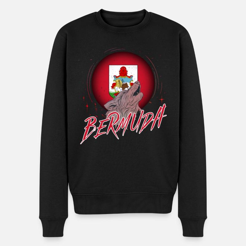 Bermudes - Pull Premium bio Homme - noir