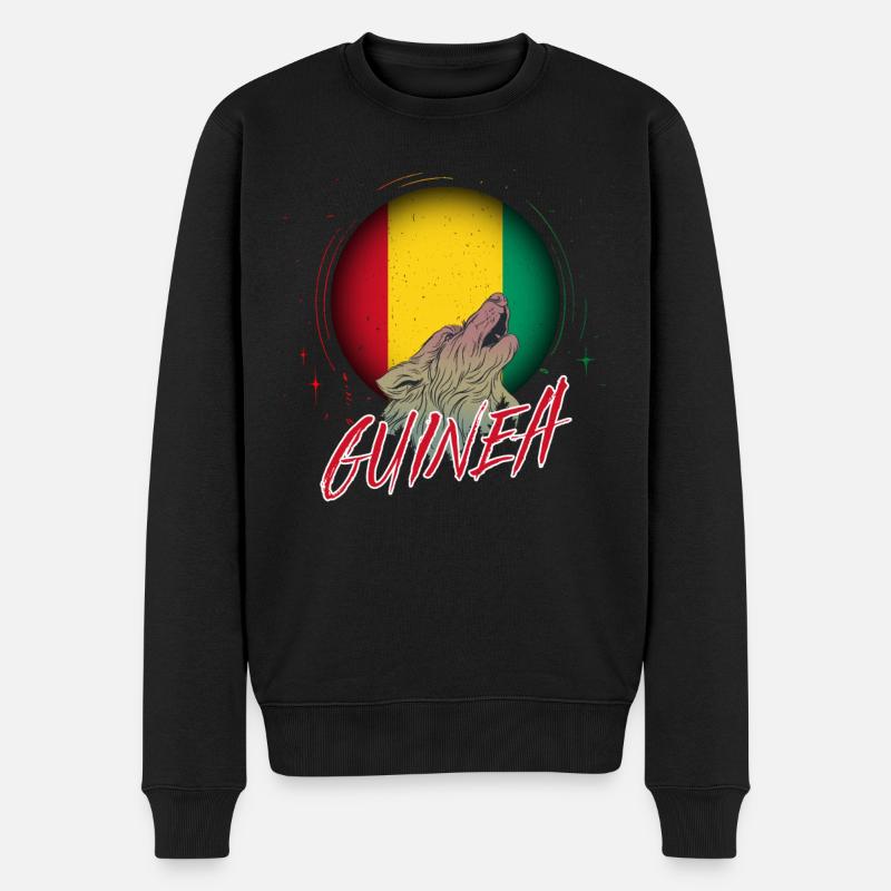 Guinée - Pull Premium bio Homme - noir