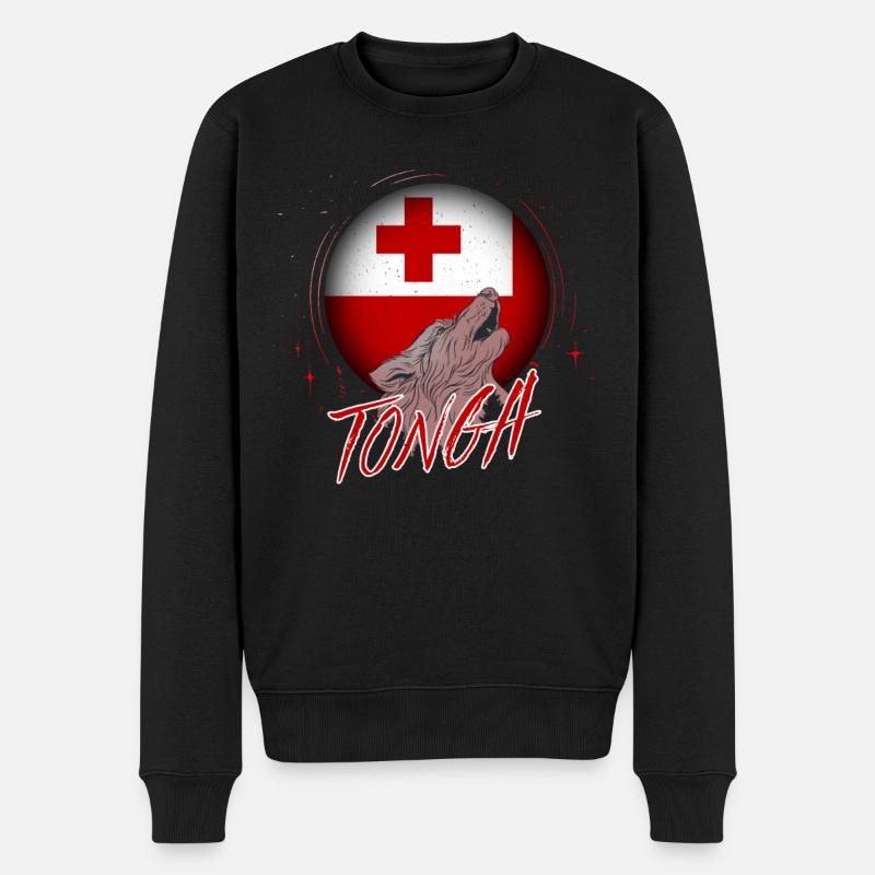 Tonga - Pull Premium bio Homme - noir