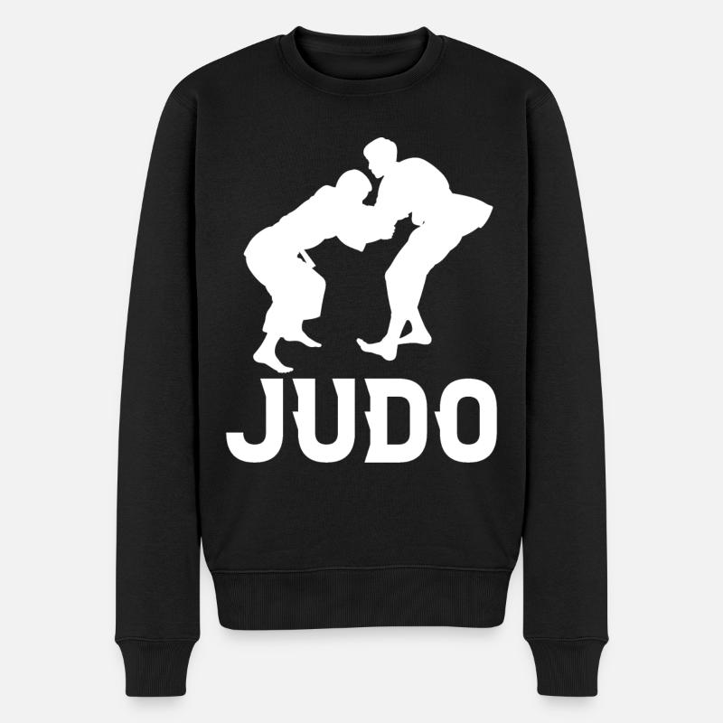 Judo - Pull Premium bio Homme - noir