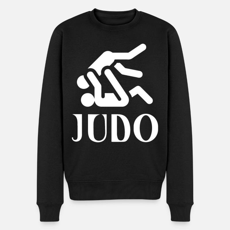 Judo - Pull Premium bio Homme - noir