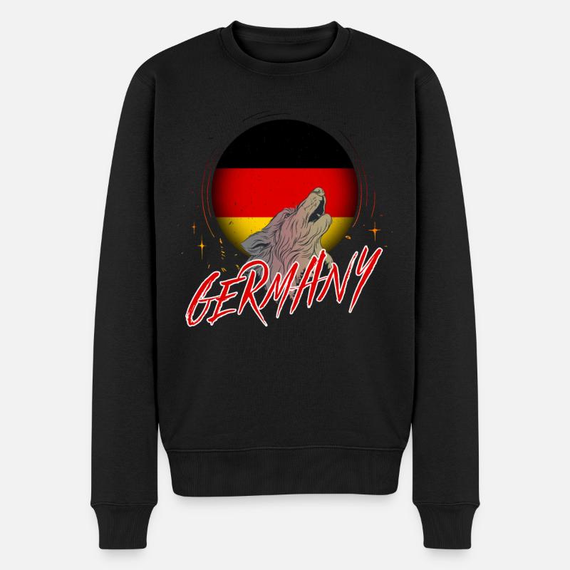 Allemagne - Pull Premium bio Homme - noir