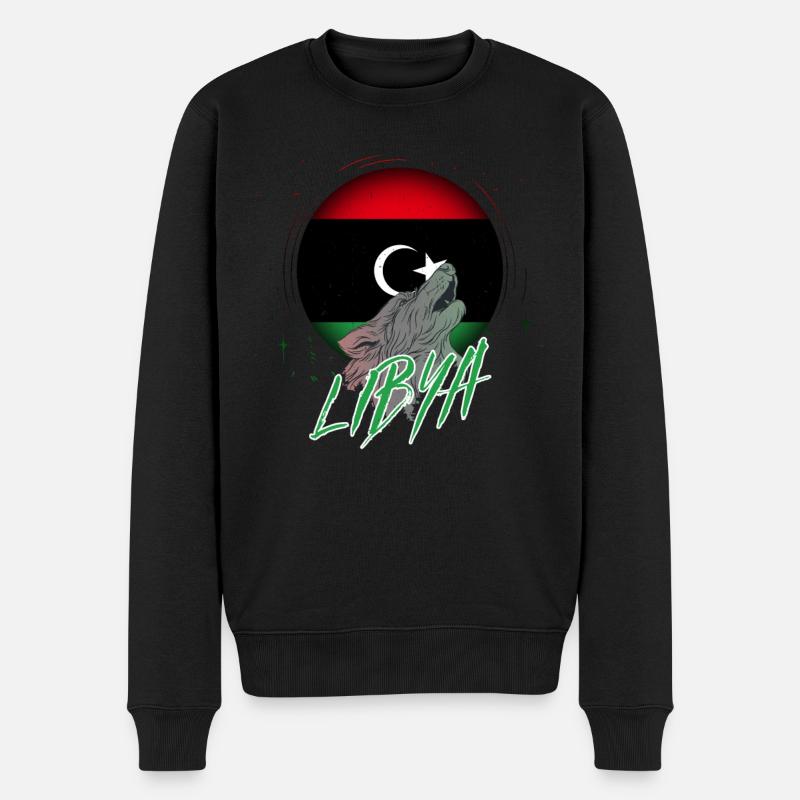 Libéria - Pull Premium bio Homme - noir