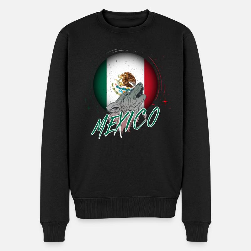 Mexique - Pull Premium bio Homme - noir