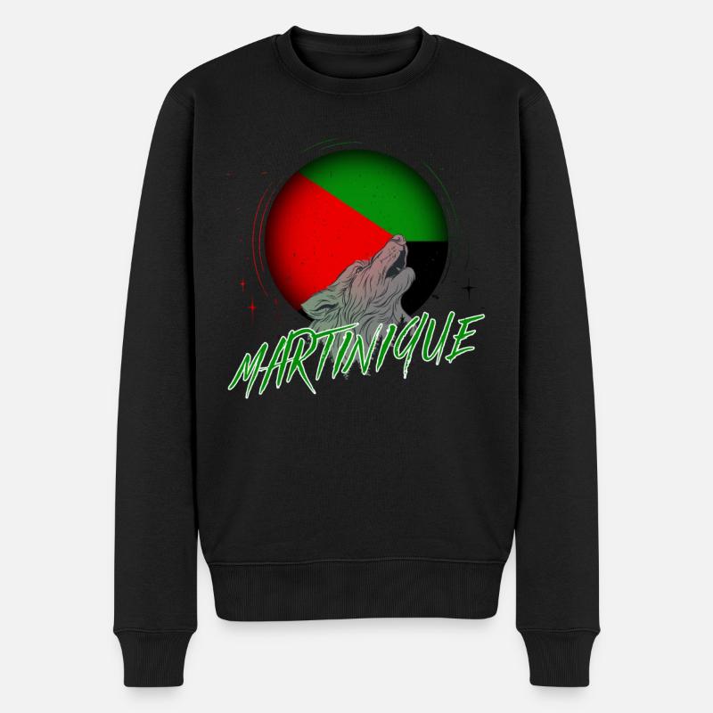 Martinique - Pull Premium bio Homme - noir