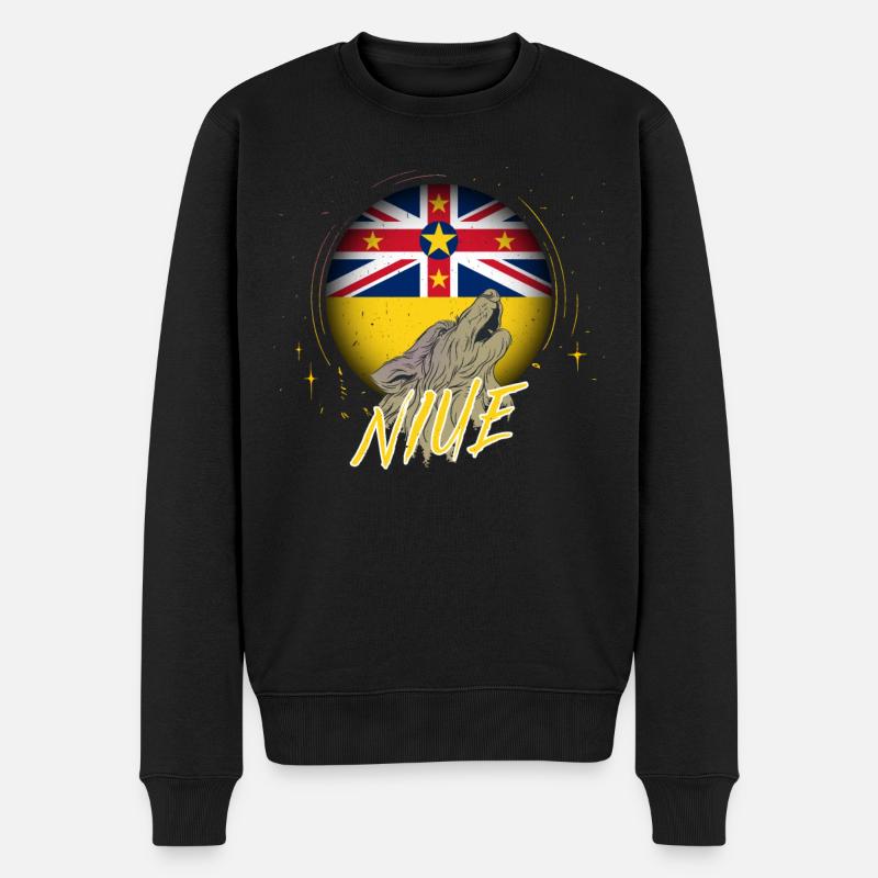Niue - Pull Premium bio Homme - noir