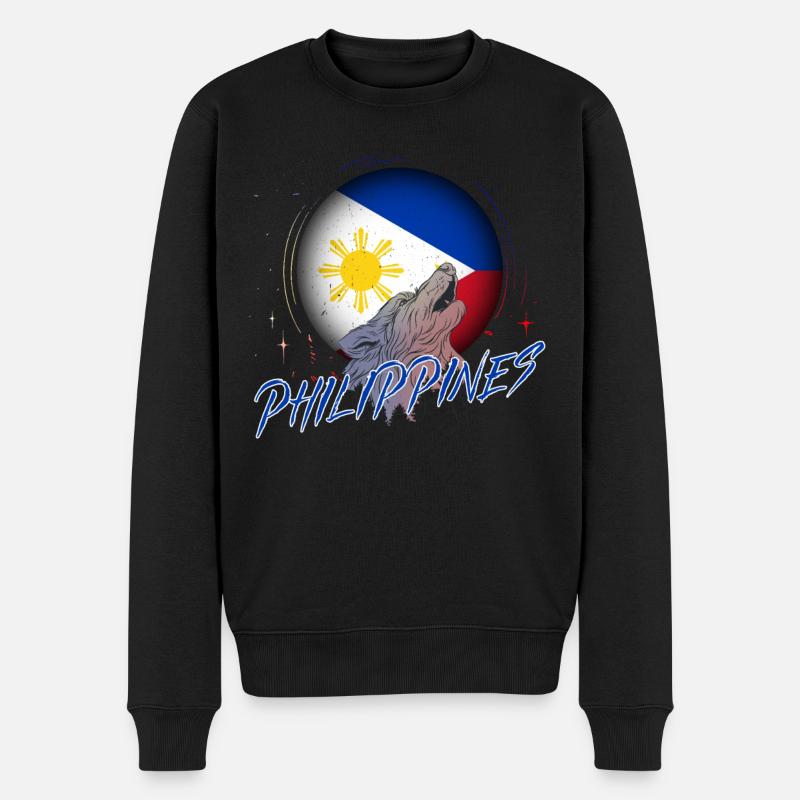Philippines - Pull Premium bio Homme - noir
