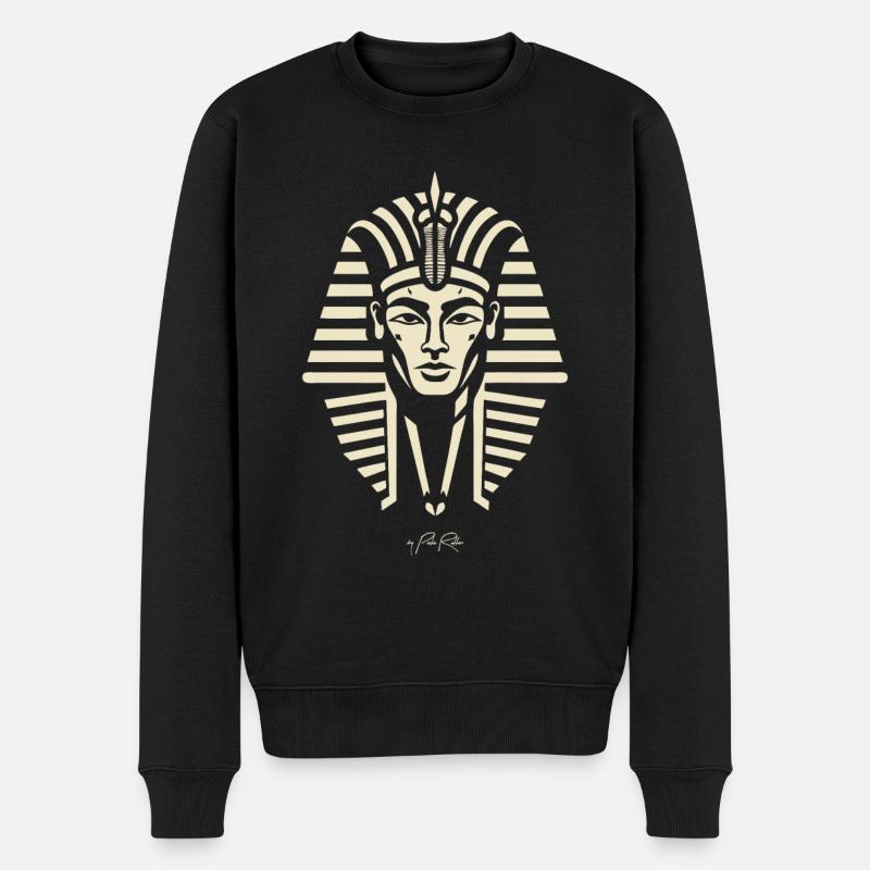 Le masque du pharaon - Pull Premium bio Homme - noir
