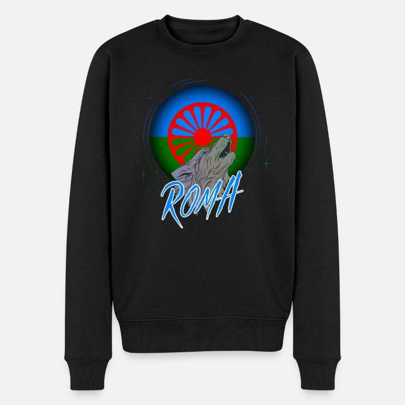 Roma - Pull Premium bio Homme - noir