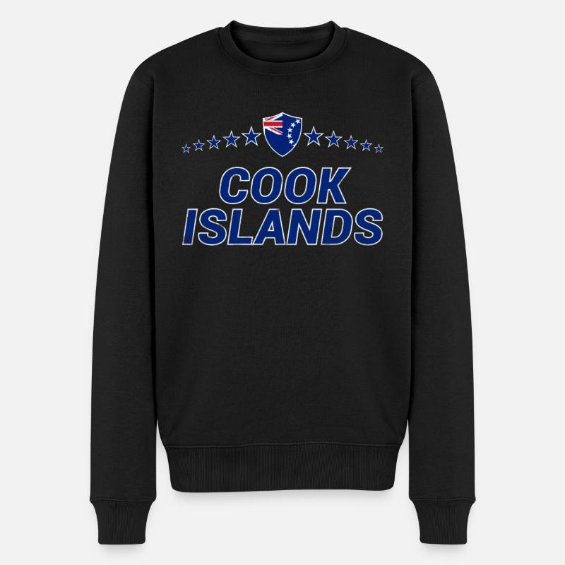 Cook (Îles) - Pull Premium bio Homme - noir
