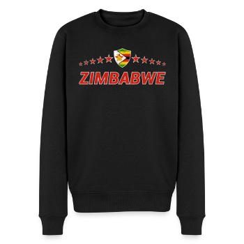 Zimbabwe - Pull Premium bio Homme - noir - Devant - Nico (187cm)