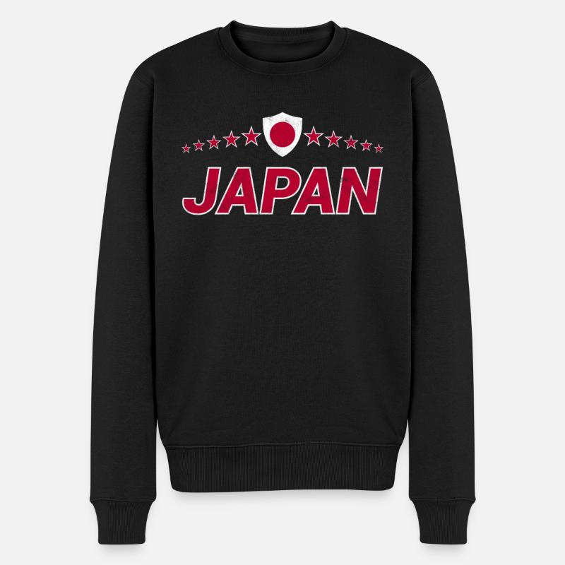 Japon - Pull Premium bio Homme - noir