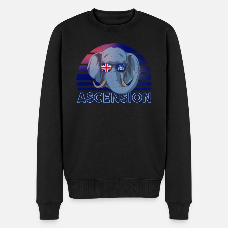 Ascension - Pull Premium bio Homme - noir