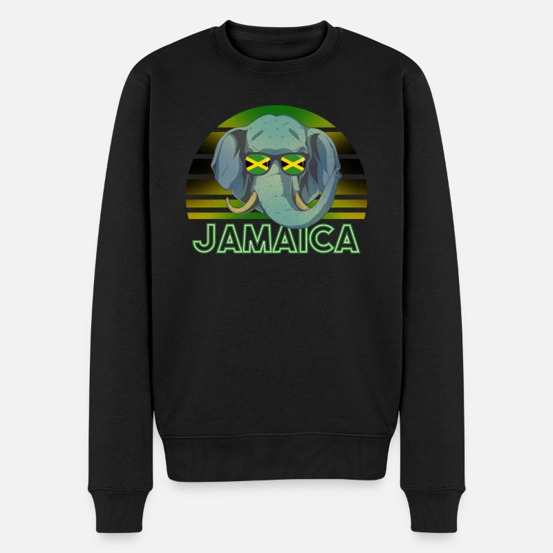 Jamaïque - Pull Premium bio Homme - noir