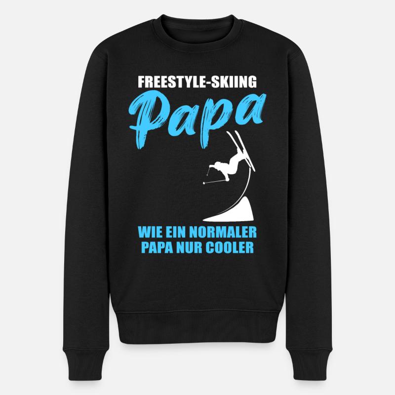 Freestyle Papa - Pull Premium bio Homme - noir