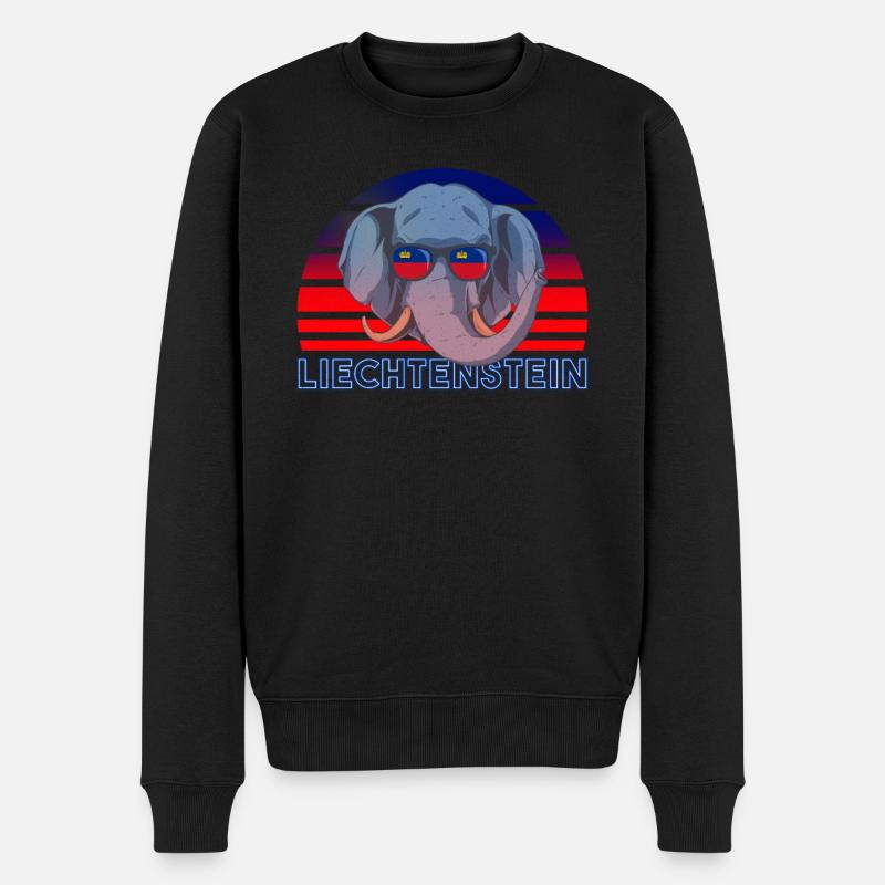 Liechtenstein - Pull Premium bio Homme - noir