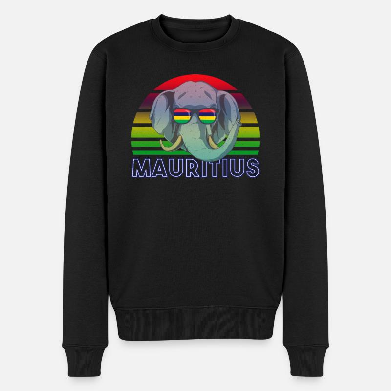 Mauritanie - Pull Premium bio Homme - noir