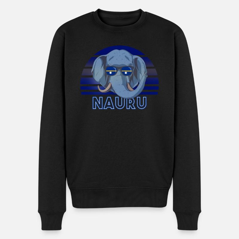 Nauru - Pull Premium bio Homme - noir