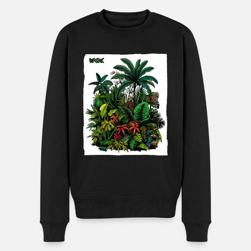Botanique végétale - Pull Premium bio Homme - noir