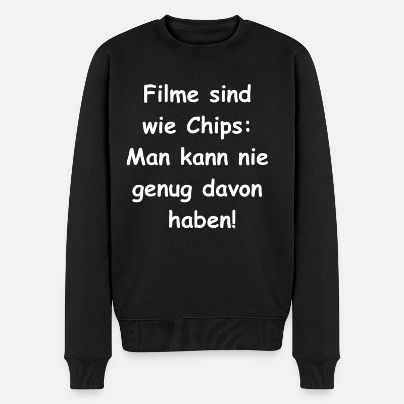 Folie cinématographique - Pull Premium bio Homme - noir
