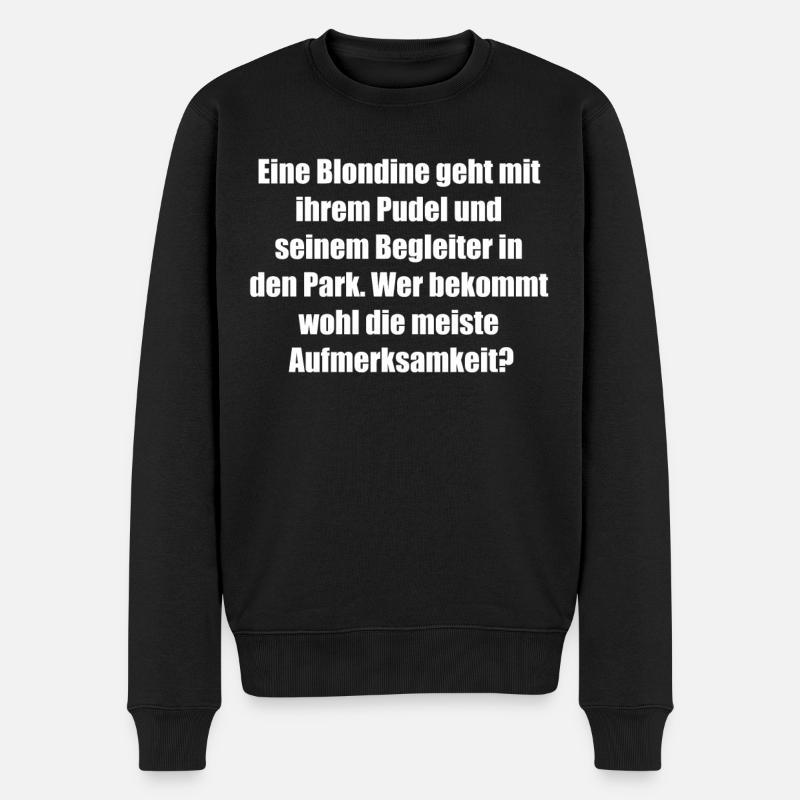 Cadeau « Marche Royale » - Pull Premium bio Homme - noir