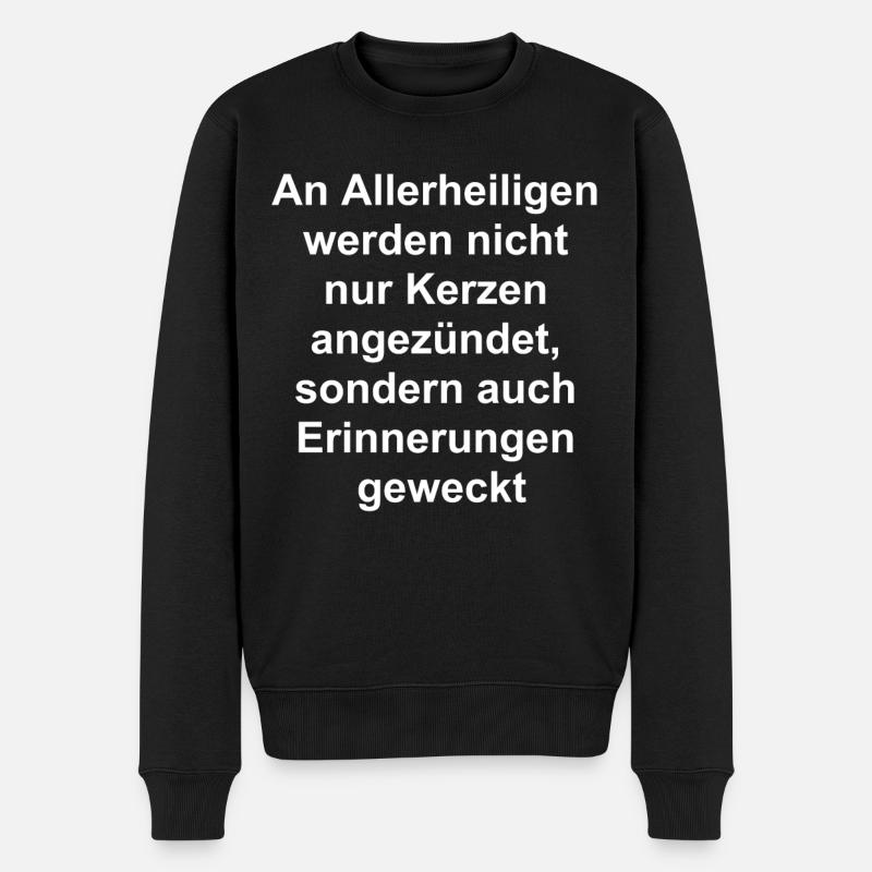 Cadeau design - Pull Premium bio Homme - noir