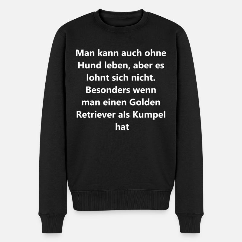 Cadeau du meilleur ami - Pull Premium bio Homme - noir