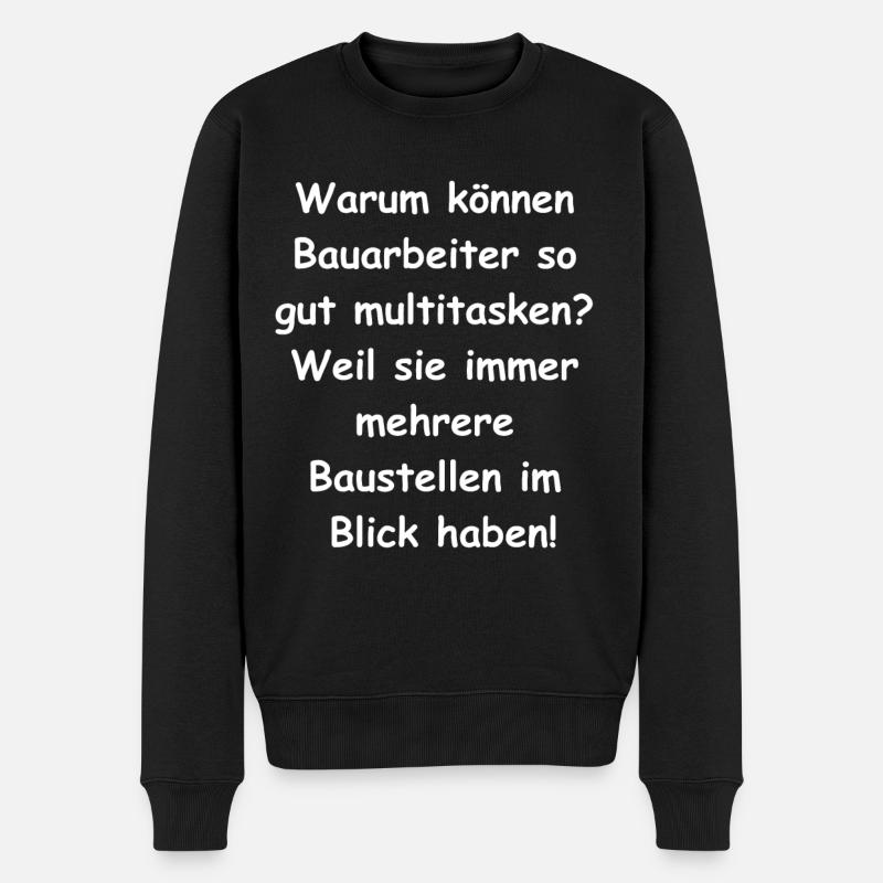 Cadeau multitâche - Pull Premium bio Homme - noir