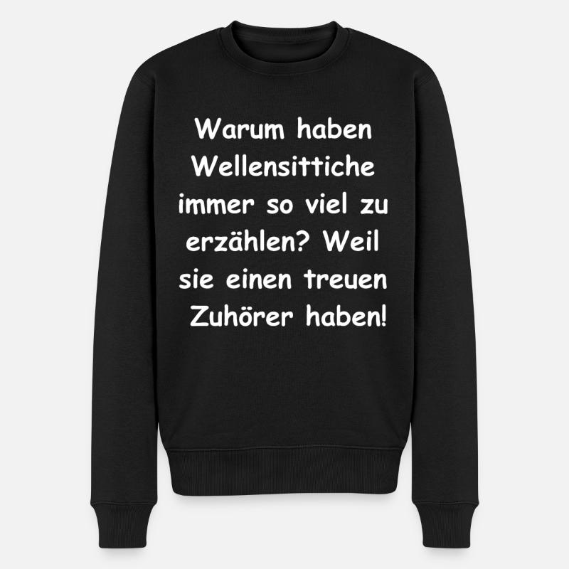 Le compagnon cadeau idéal - Pull Premium bio Homme - noir