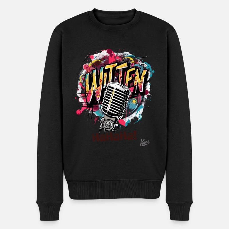 Witten – Ruhrpott Stolz - Pull Premium bio Homme - noir