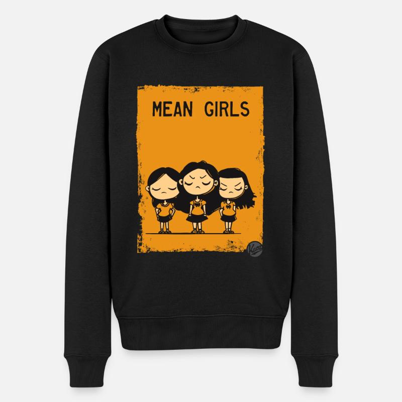 Filles méchantes - Pull Premium bio Homme - noir
