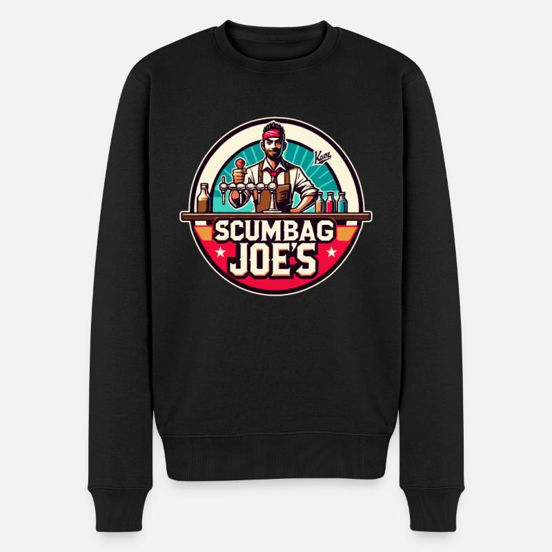 Scumbag Joe’s Bar & Pub - Pull Premium bio Homme - noir